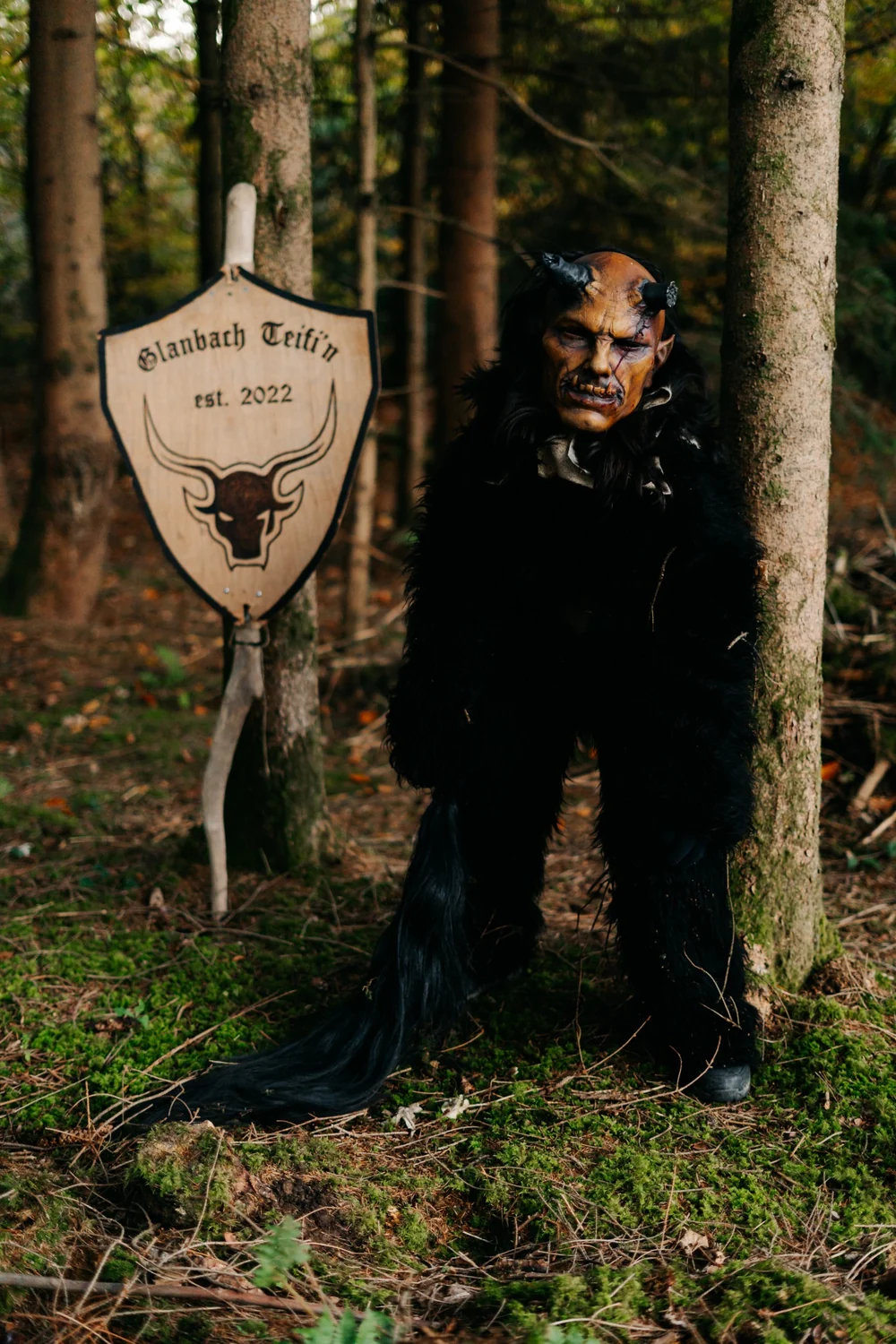 Angelo mit Maske