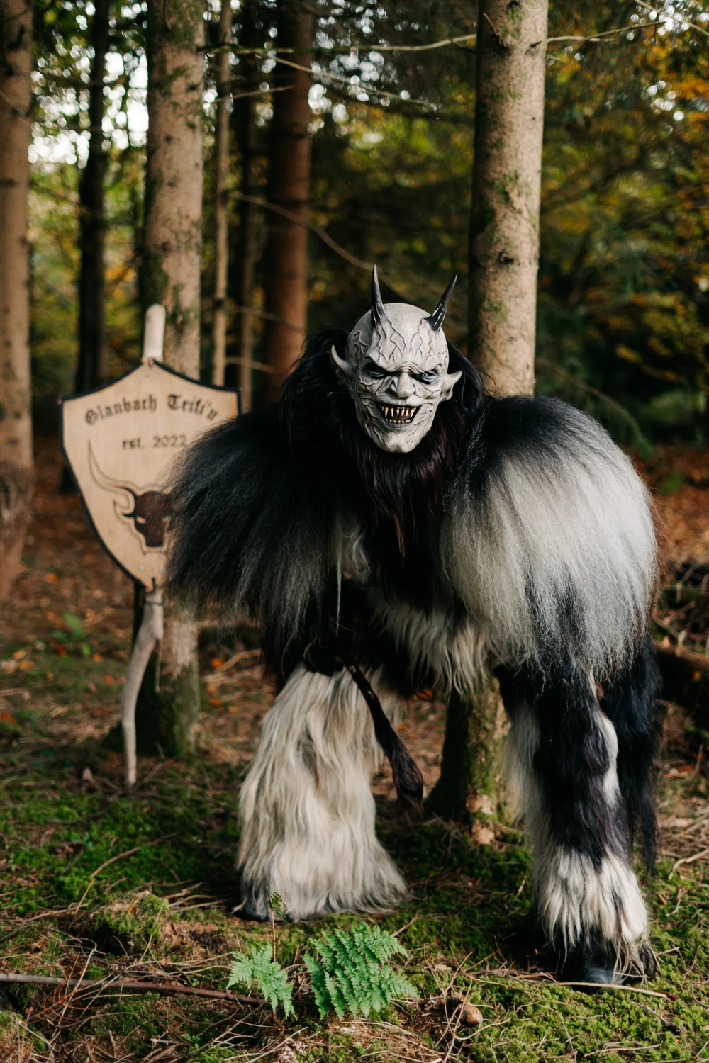 Christian mit Maske