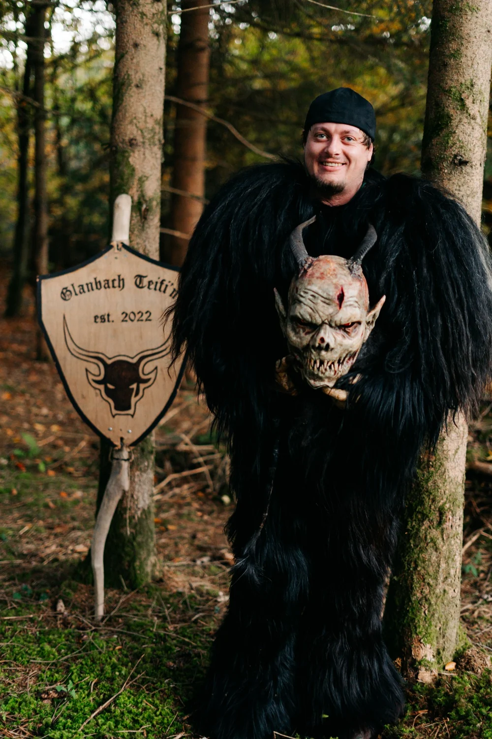 Dominik ohne Maske